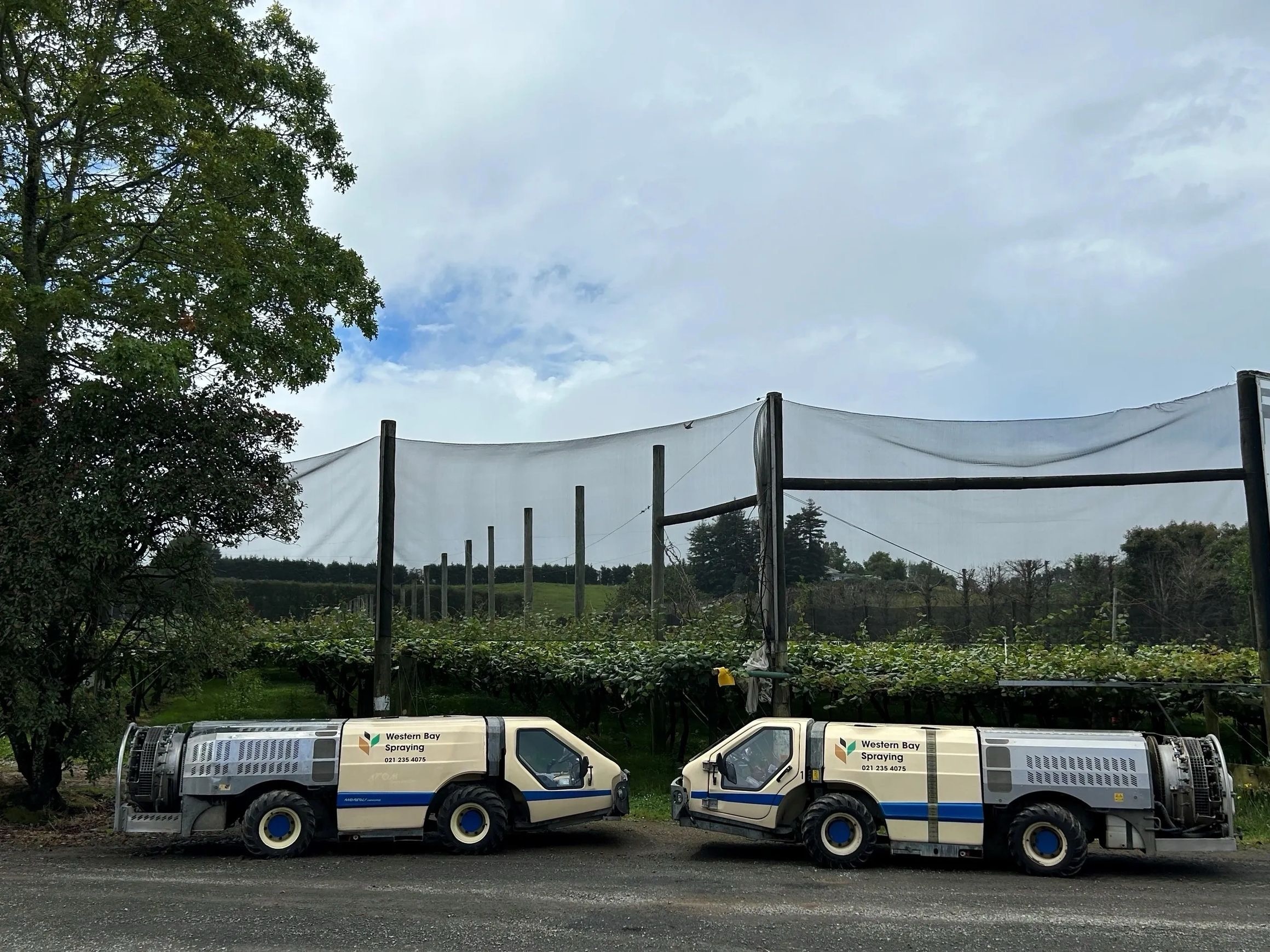 The Western Bay Spraying fleet